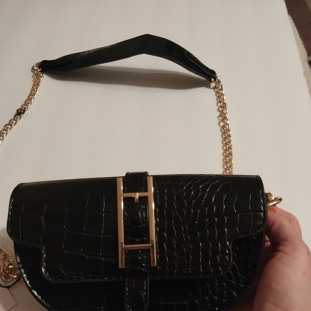 HALSTON MINI CHAIN CROSSBODY
